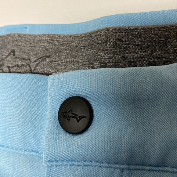 Greg Norman Golf Shorts Sz 34 Light Blue - Picture 5 of 13